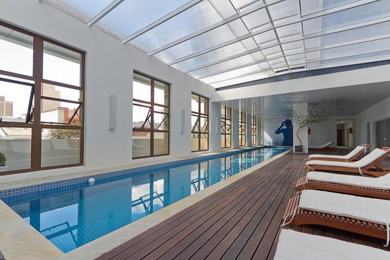 Alto Padrao! Shop. Estacao. Piscina, Sauna, Academia. Novo! 쿠리치바 외부 사진